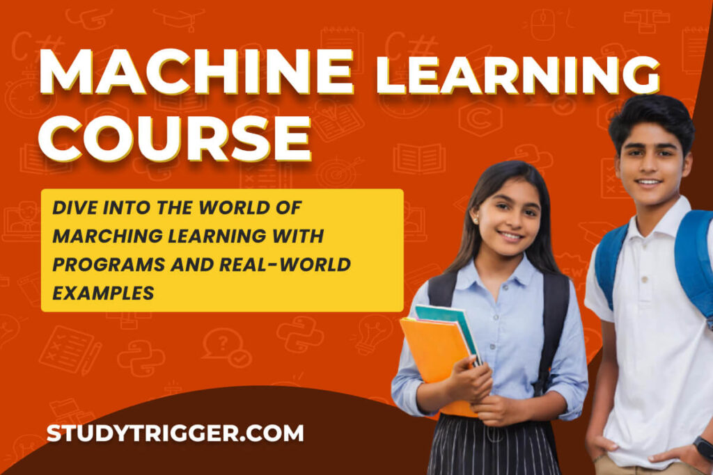 Machine learning course - Study Trigger